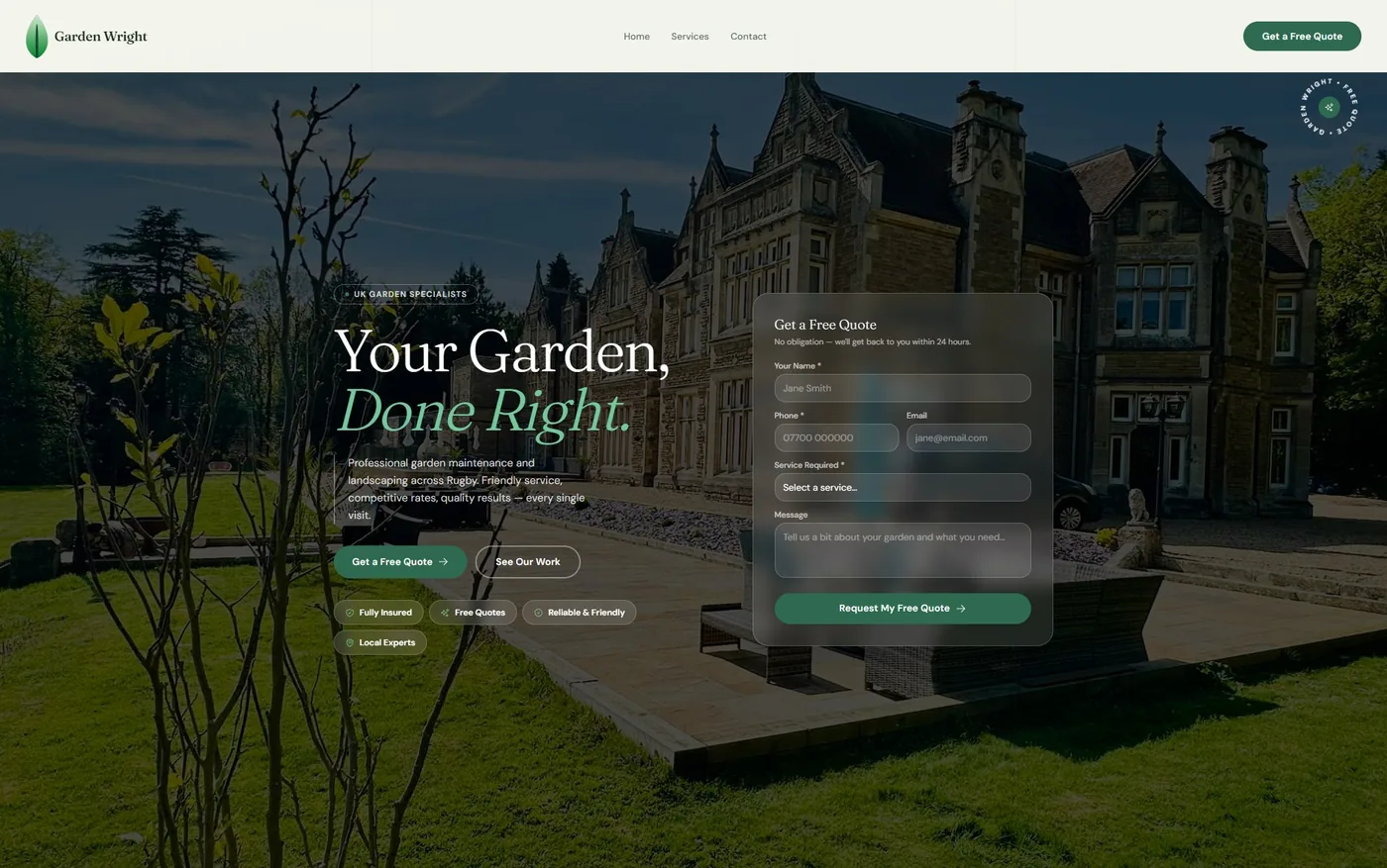 Garden Wright automation case study