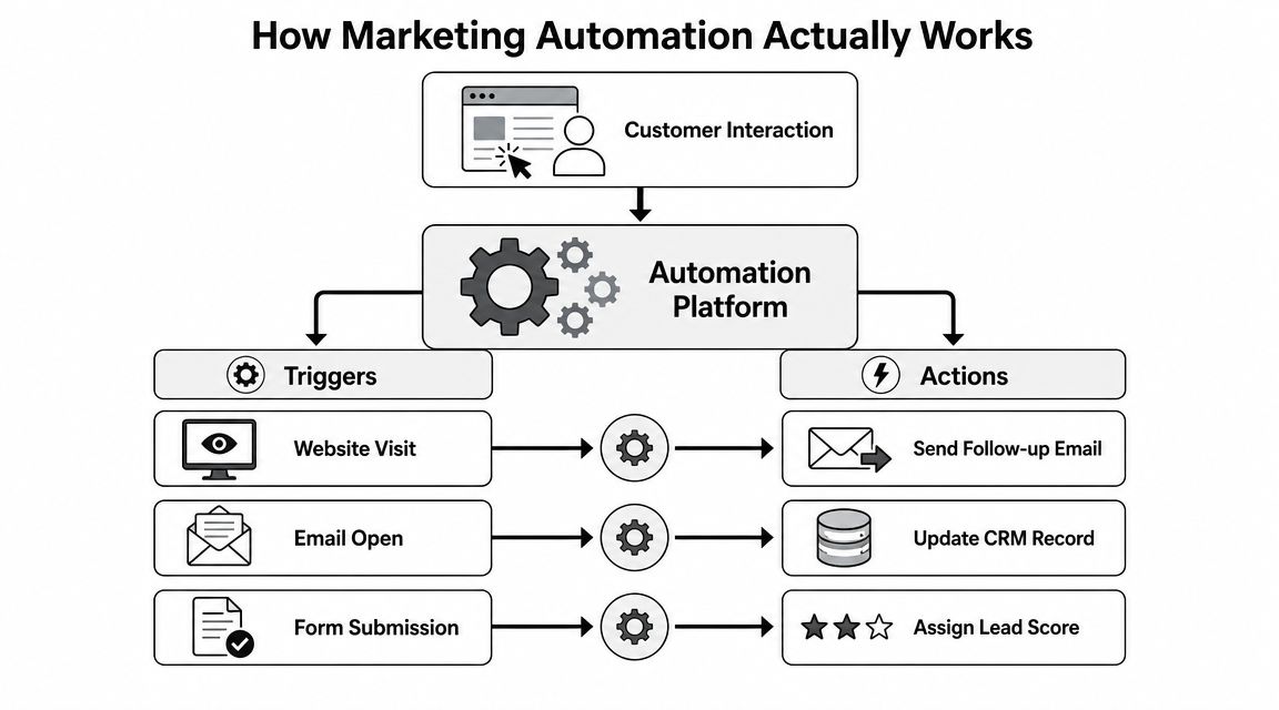 How Marketing Automation Actually Works