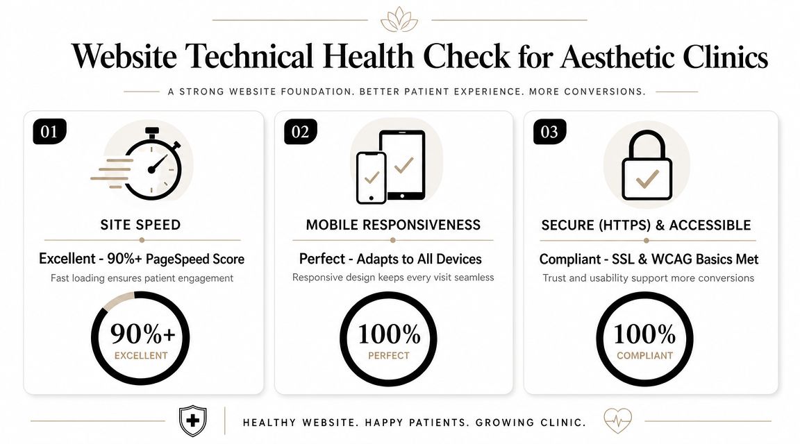 The Technical Health Check Your Clinic Website Needs